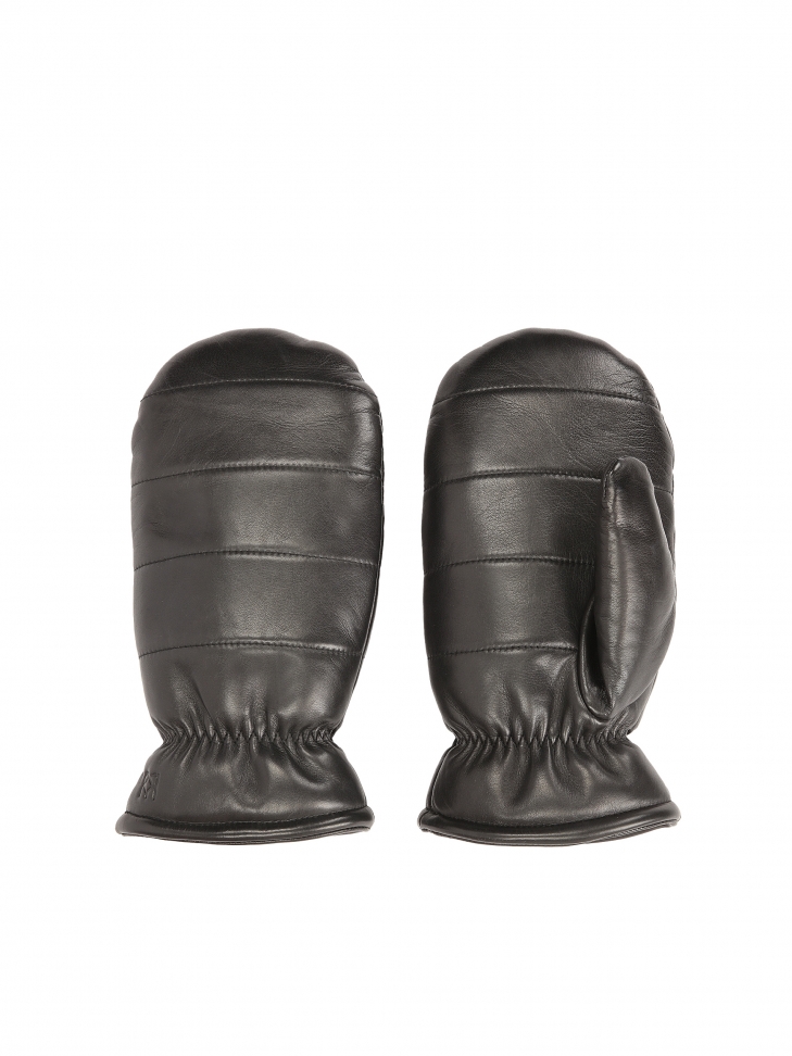 Męskie rękawiczki z licowej skóry na jeden palec