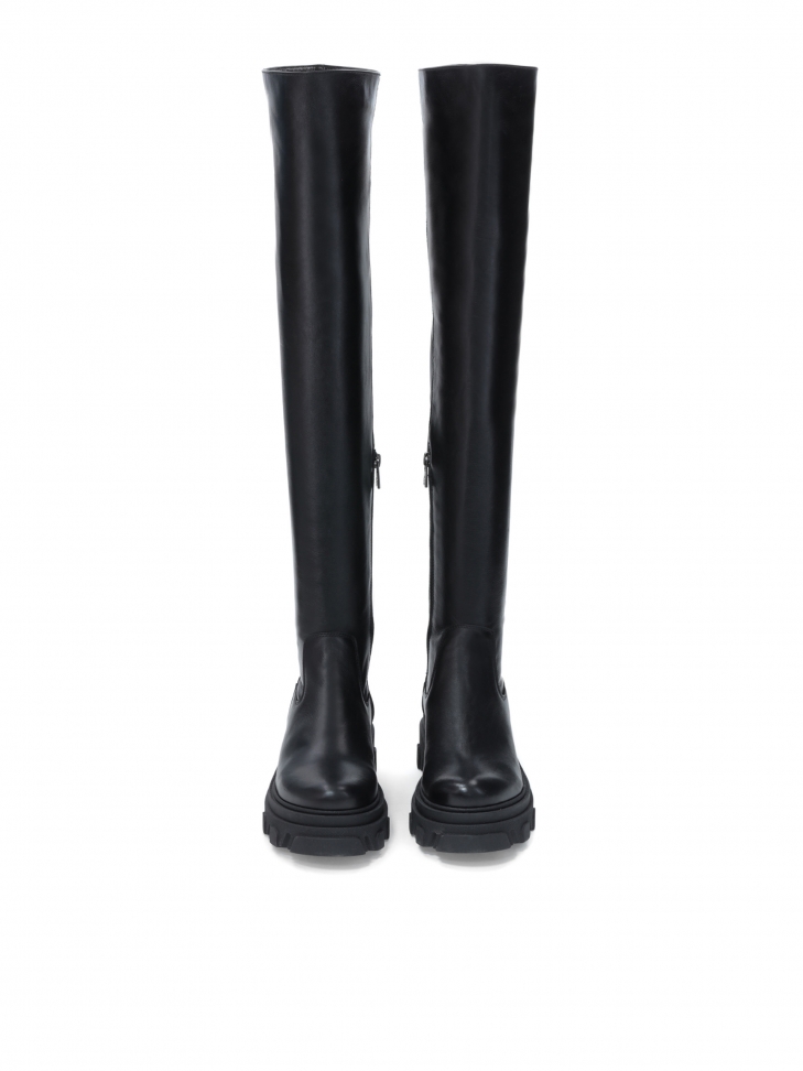 Czarne muszkieterki damskie