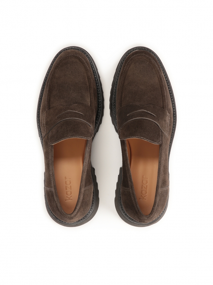 Wsuwane półbuty na grubszej podeszwie