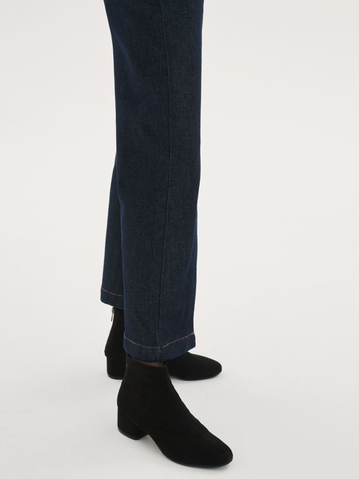 Czarne botki damskie