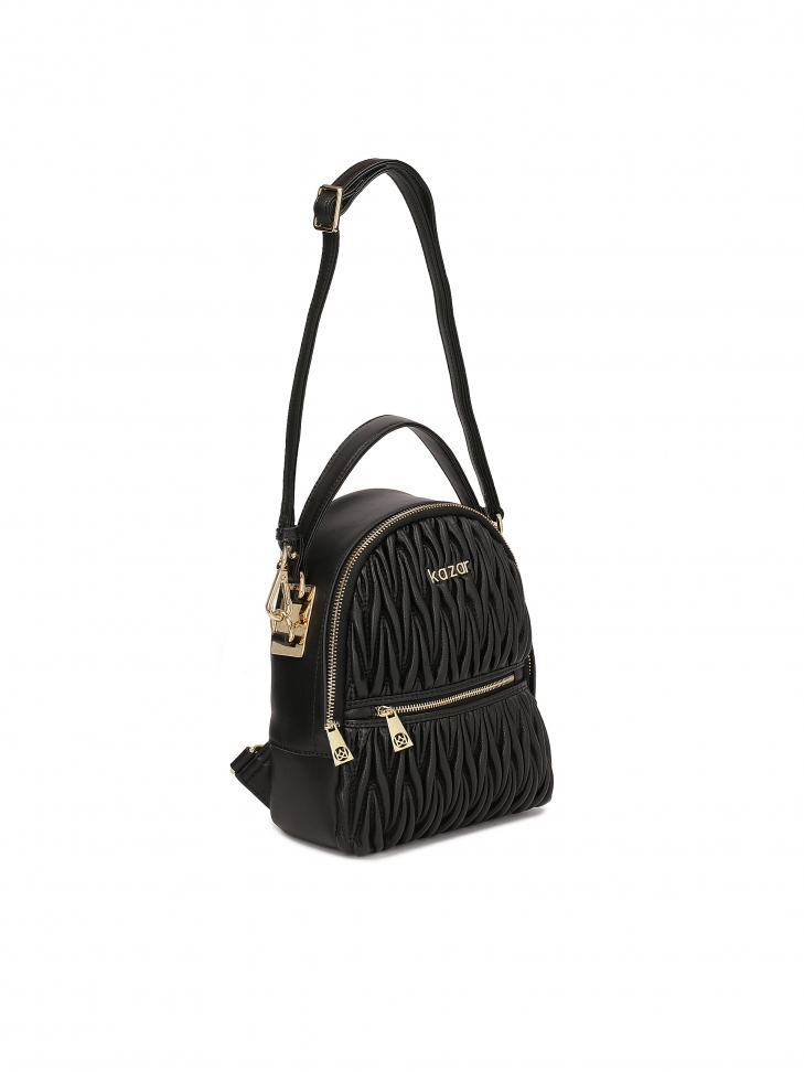 Elegancki plecak 2w1 z miękkiej skóry