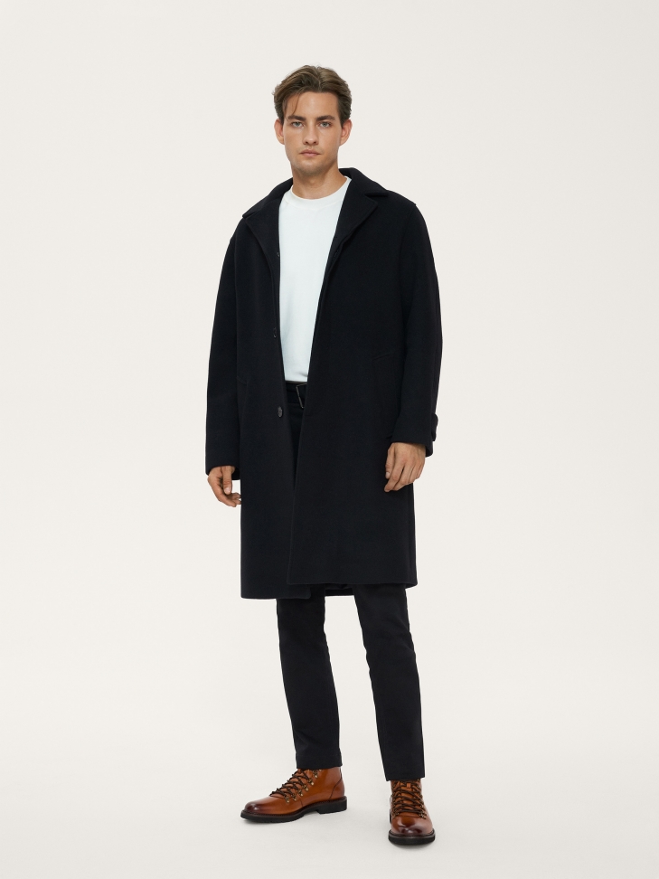 Komfortowe brązowe trzewiki męskie z wysoką cholewką