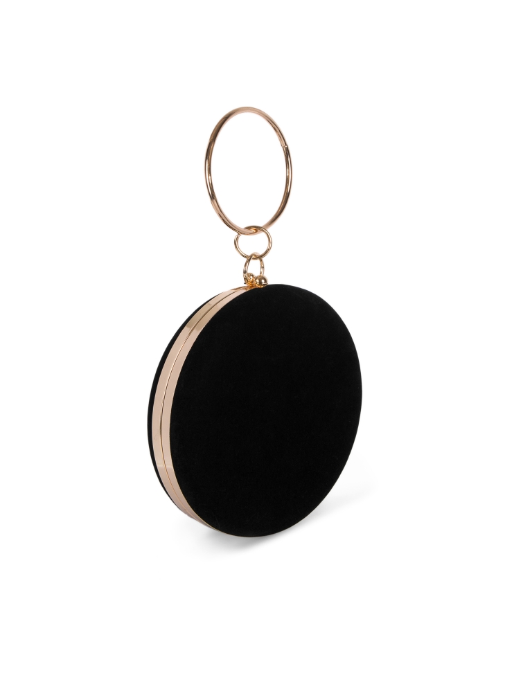 Czarna kopertówka damska