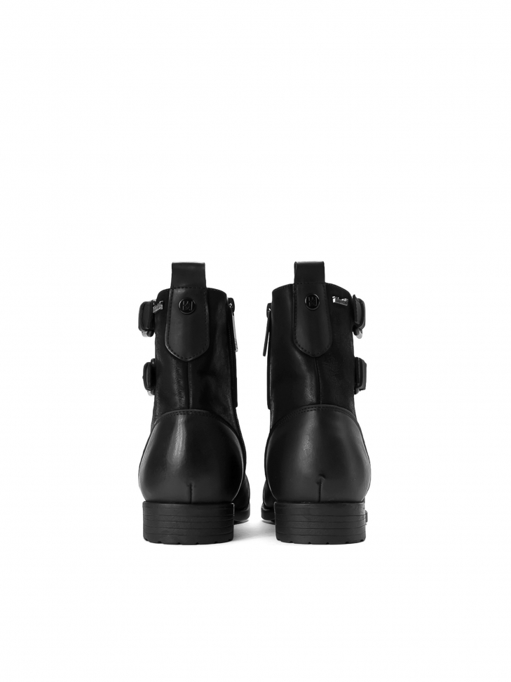 Czarne trzewiki męskie