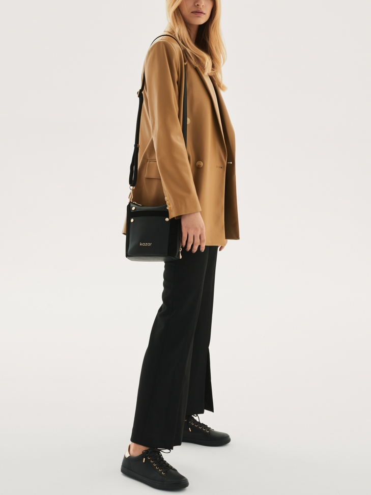 Czarne sneakersy damskie