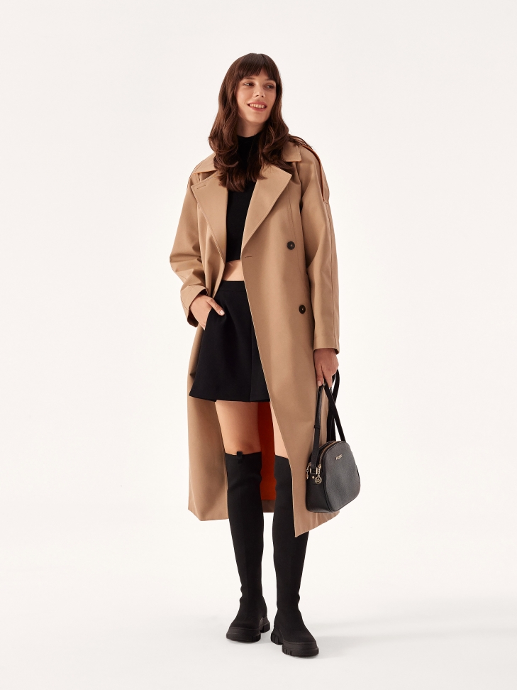 Elastyczne muszkieterki na prostej podeszwie