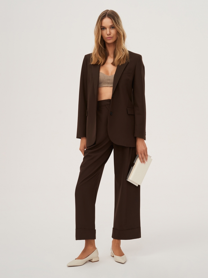 Kopertówka damska w kolorze amanej bieli