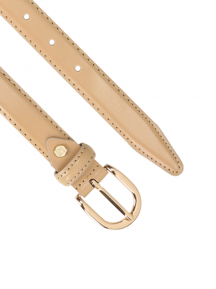 Beżowy pasek damski