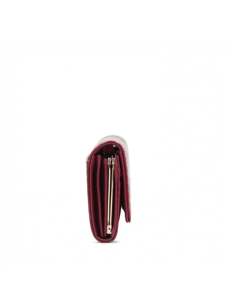 Czerwony portfel damski