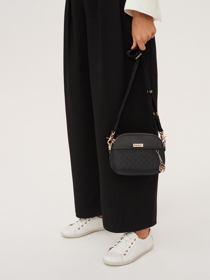 Czarna listonoszka damska