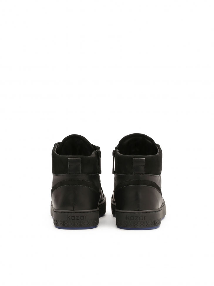 Czarne sneakersy męskie