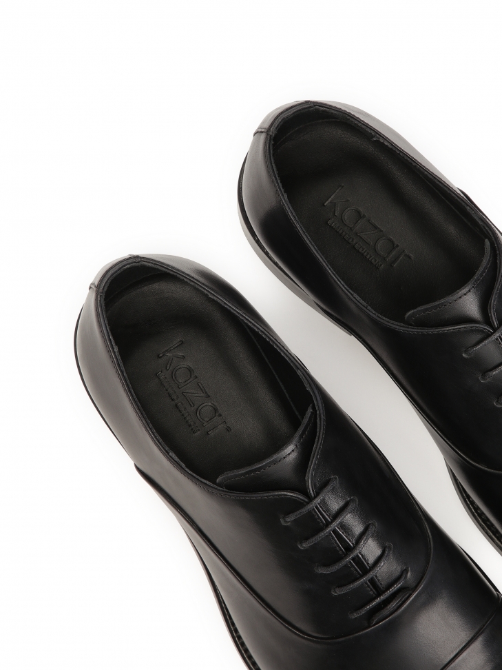 Czarne półbuty męskie z Limitowanej Kolekcji