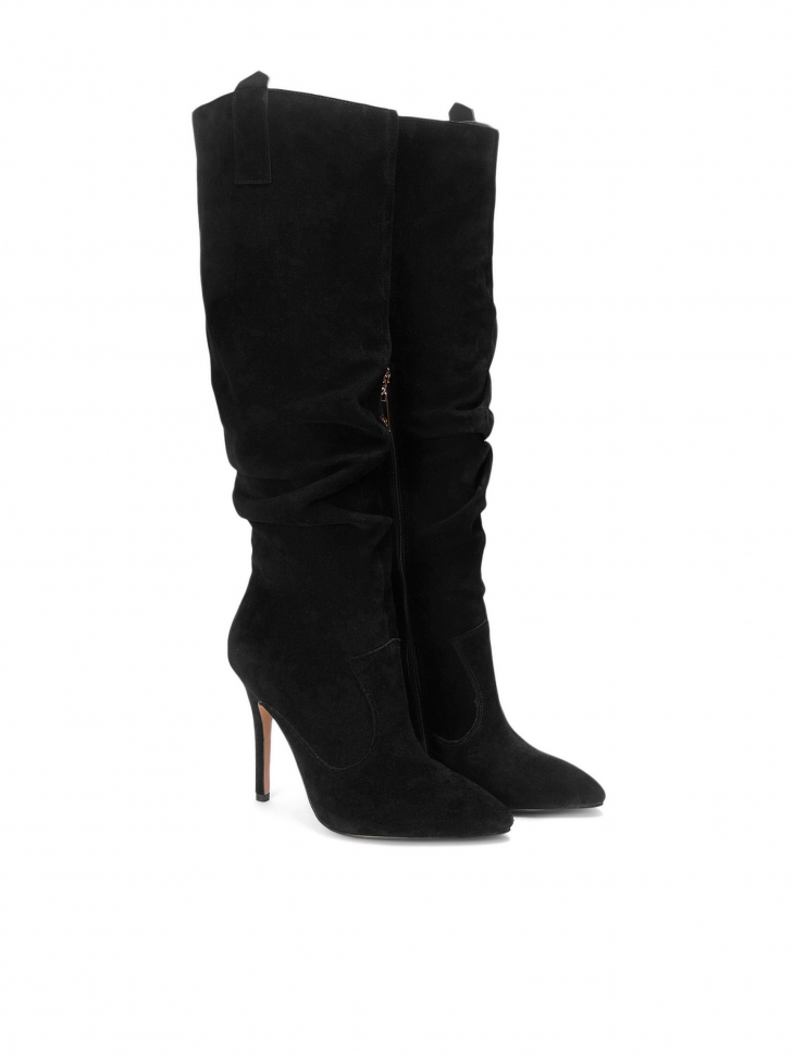 Czarne kozaki damskie