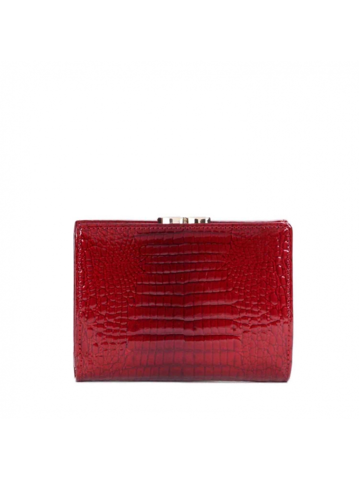 Czerwony portfel damski
