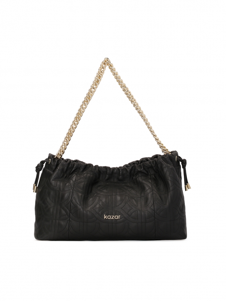 Torebka worek z łańcuchami na ramię