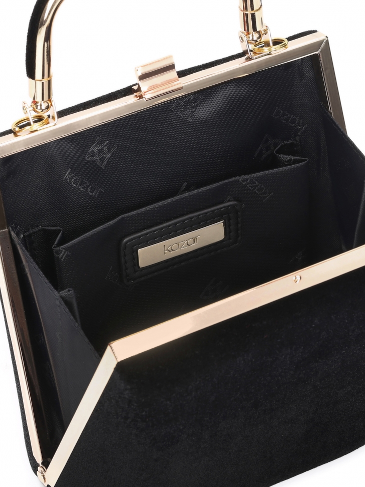 Czarna kopertówka damska