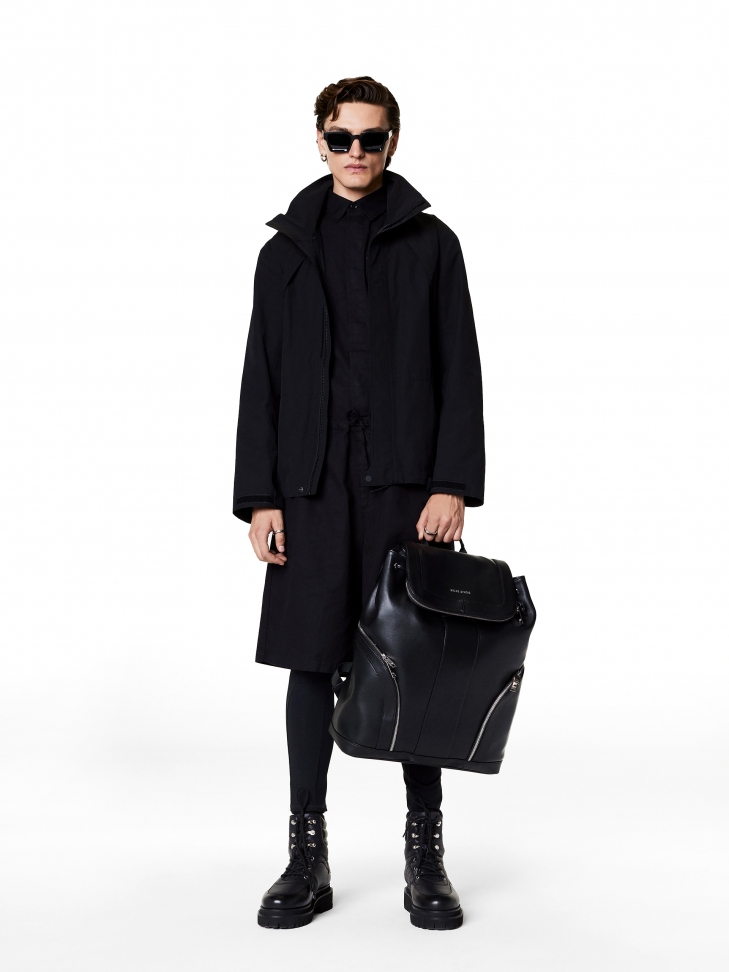 Skórzany plecak z przegrodą na laptopa