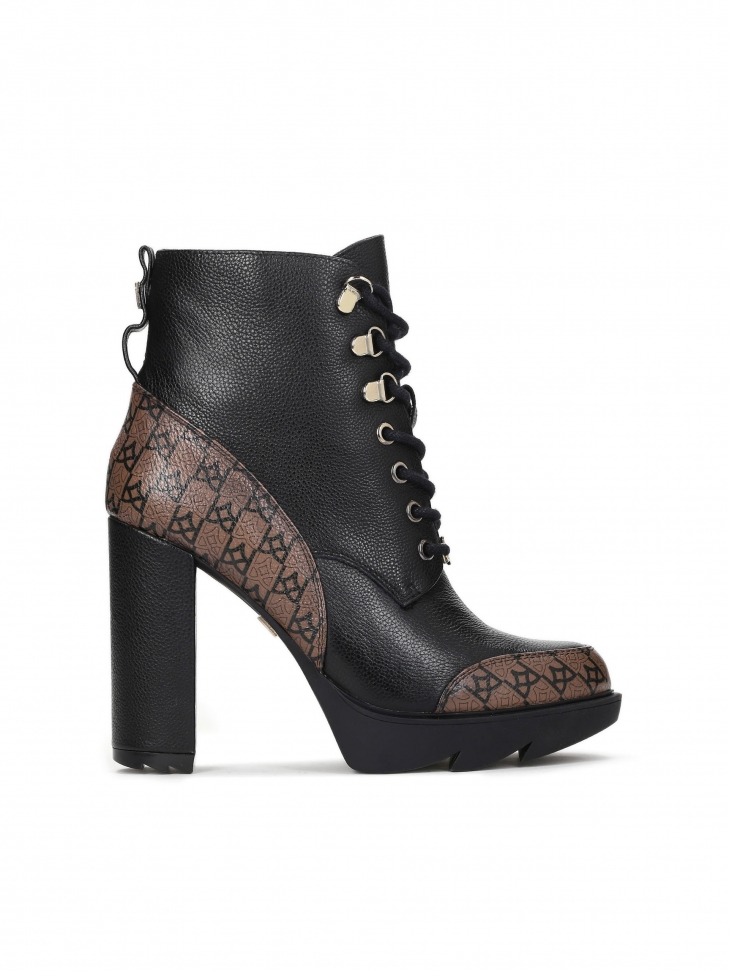 Czarne botki damskie