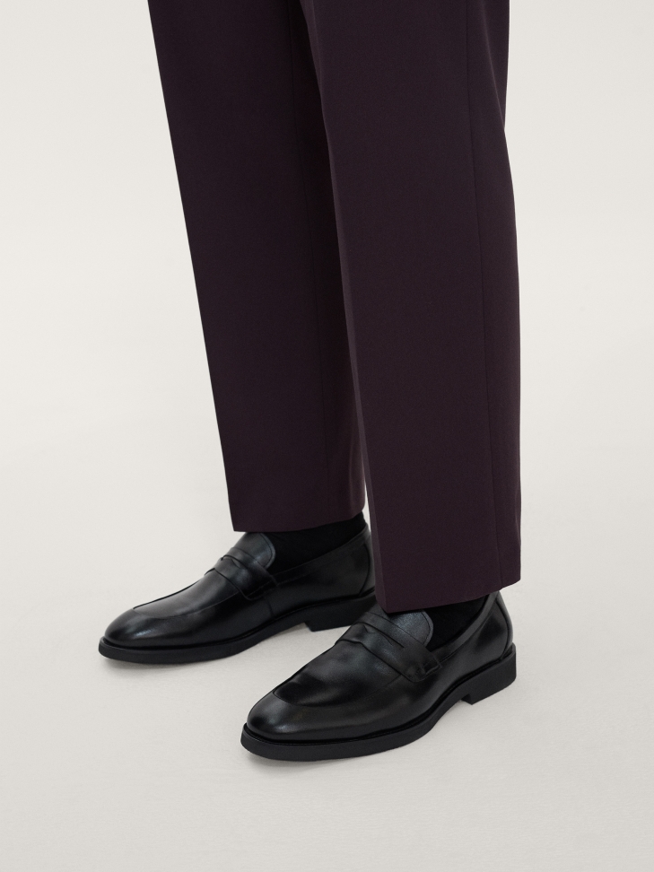 Minimalistyczne loafersy męskie z wygodną podeszwą