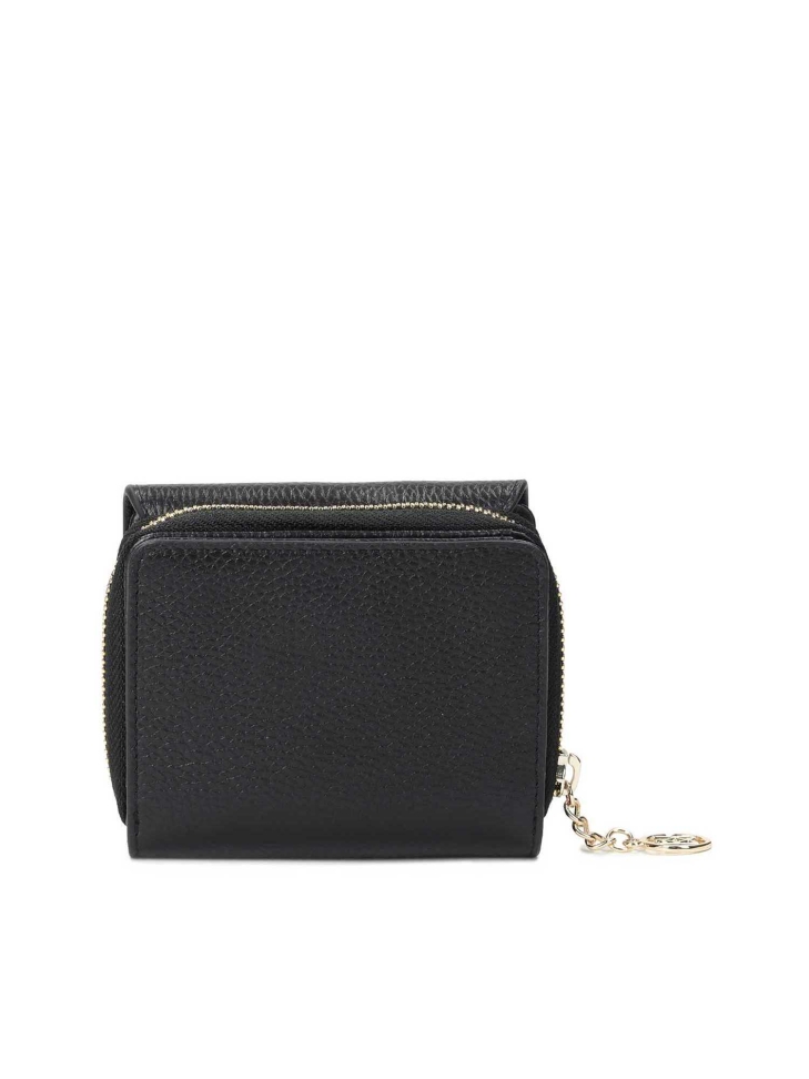 Czarny portfel damski