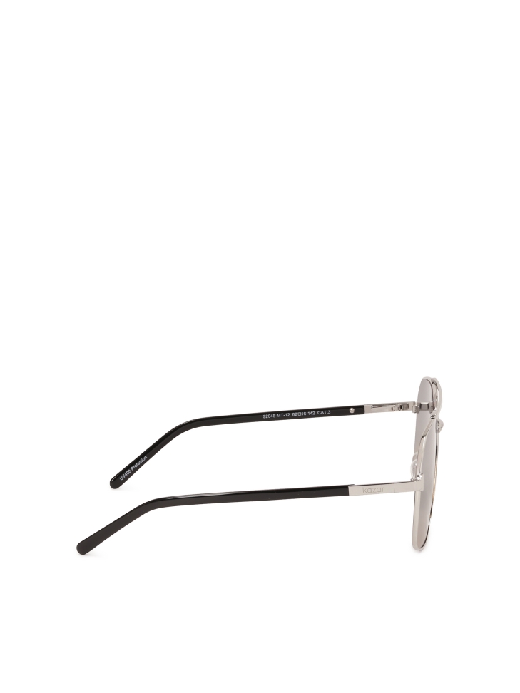 Okulary z brązowo-niebieskimi soczewkami