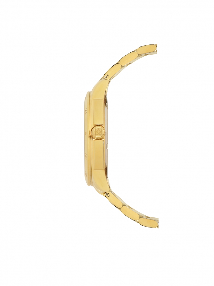 Złoty zegarek z yształkami