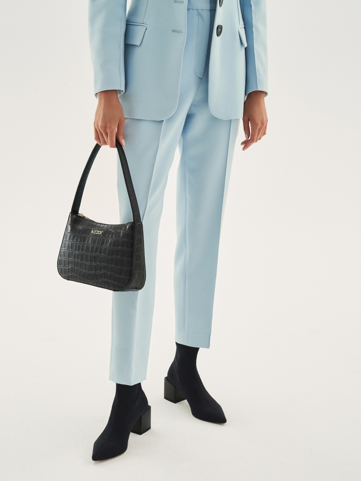 Czarne botki damskie