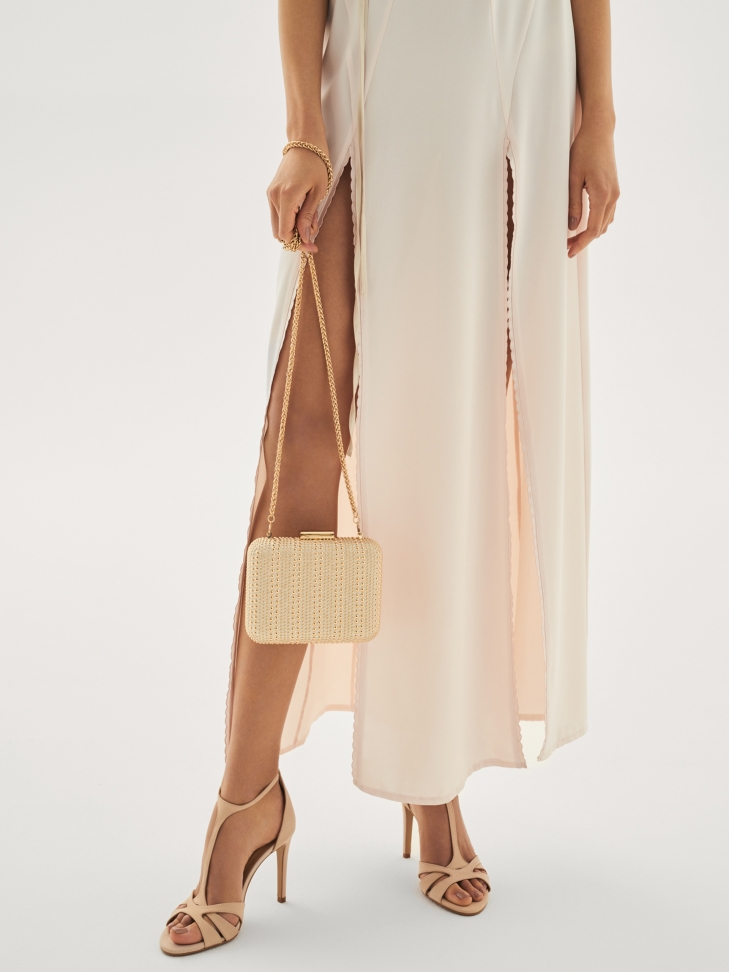 Beżowe sandały damskie