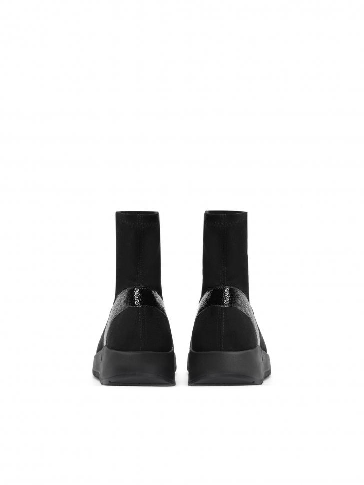 Czarne sneakersy damskie