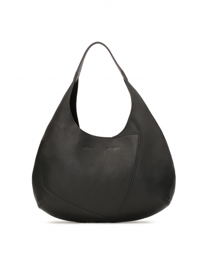 Duża skórzana torebka na ramię