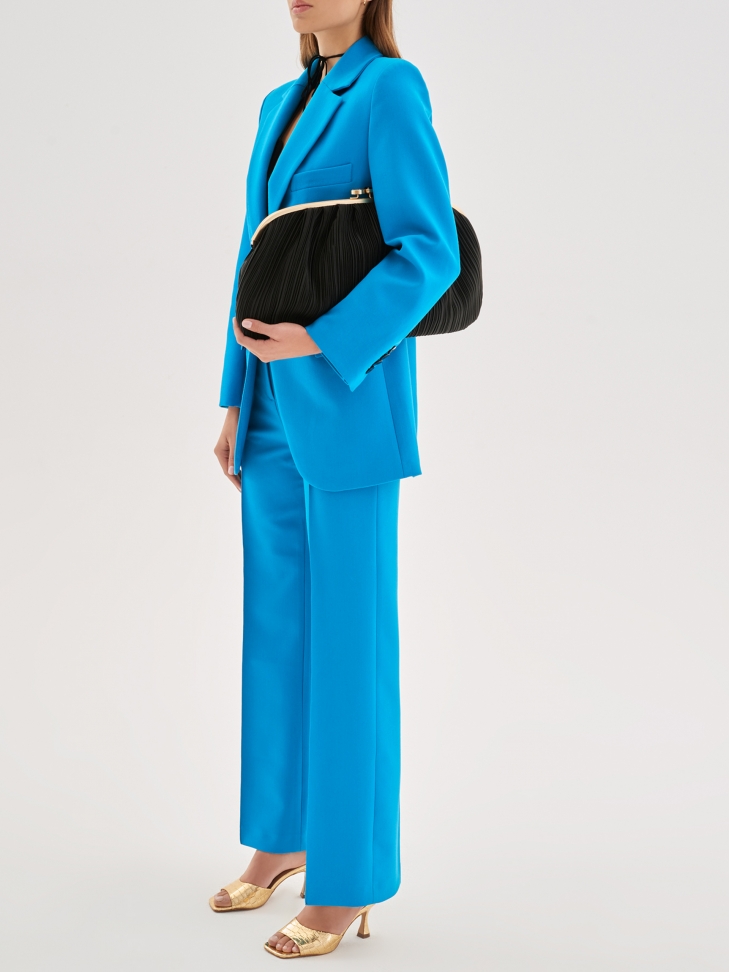 Złote klapki damskie