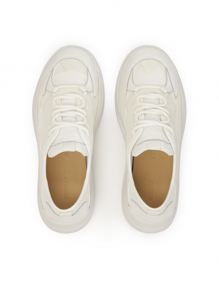 Sportowe białe buty damskie