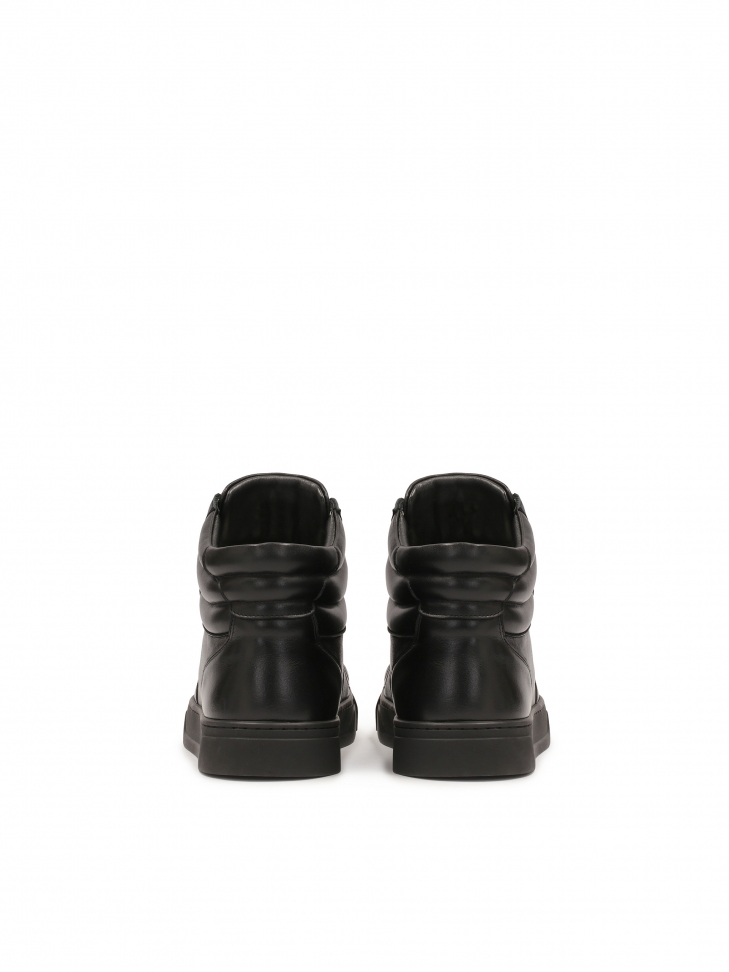 Czarne sneakersy do kostki