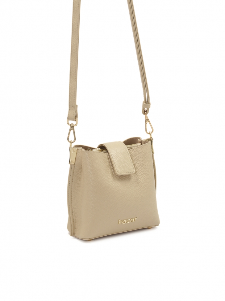 Kompaktowa skórzana torebka