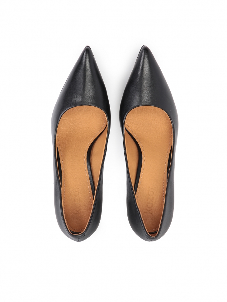 Czółenka z platformą i noskiem w szpic