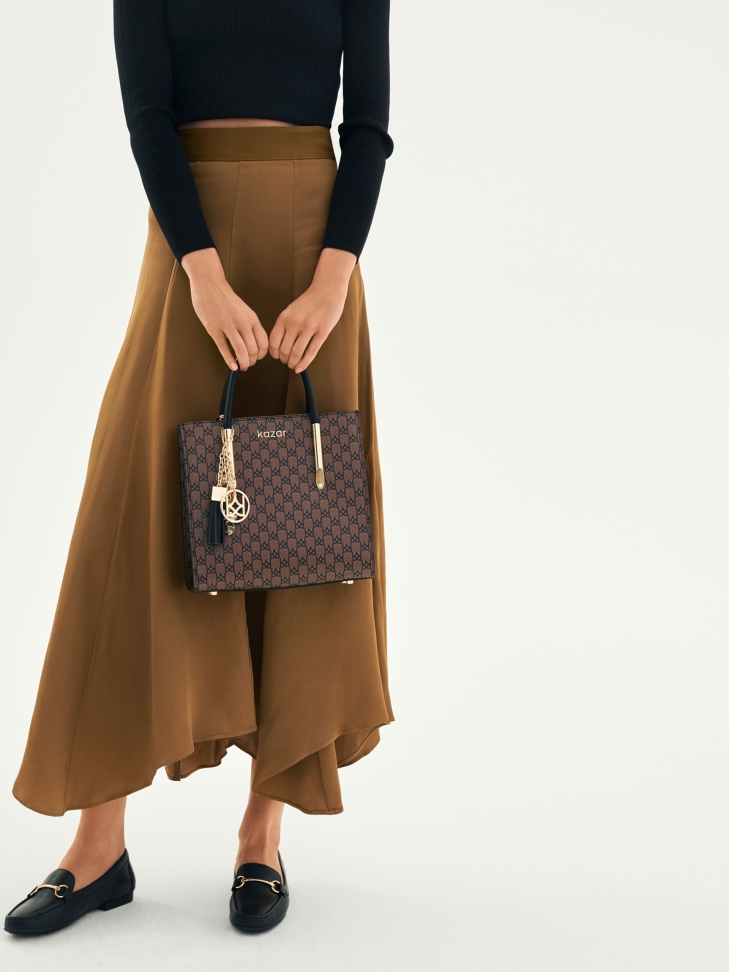 Czarne mokasyny damskie