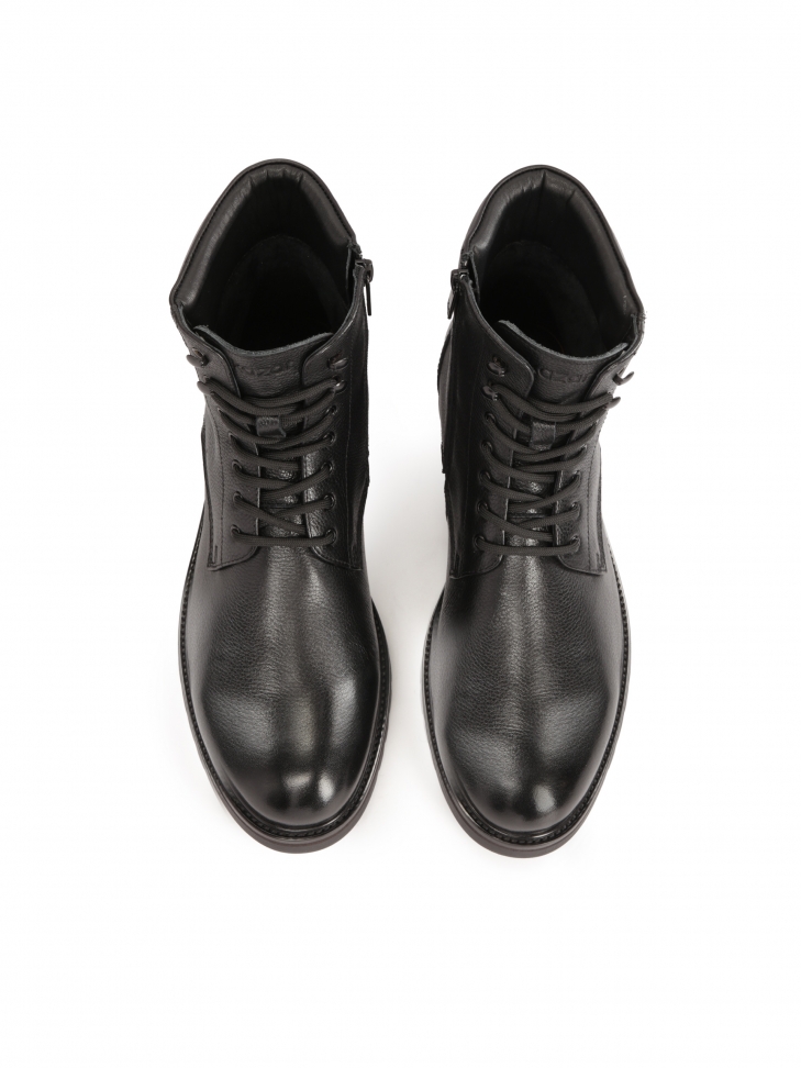 Męskie trzewiki w cholewką za kostkę