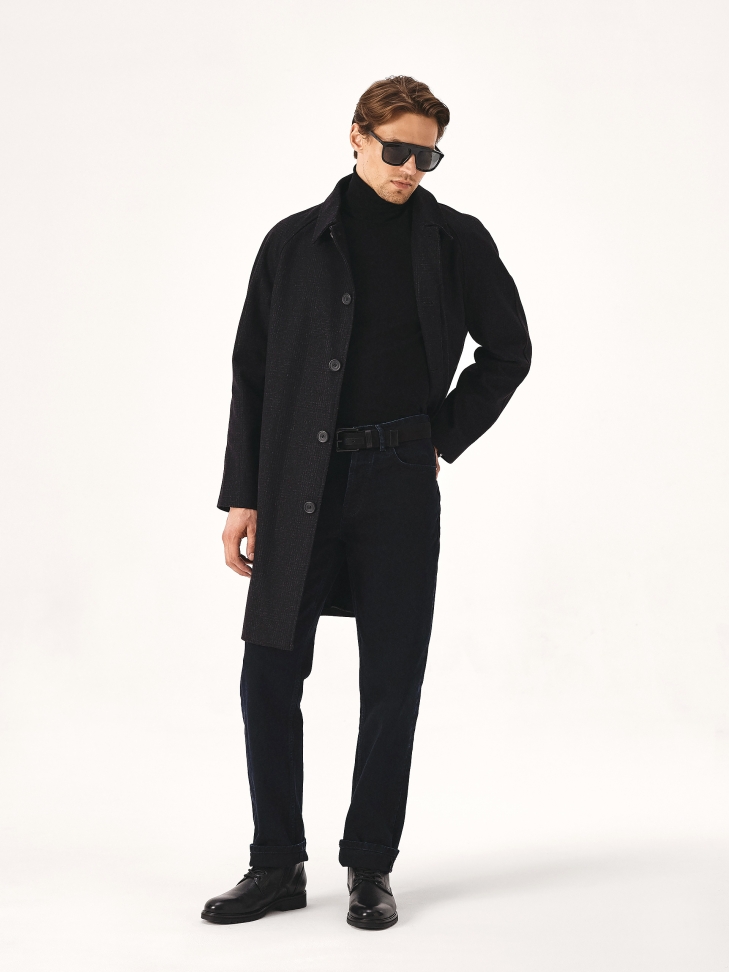 Męskie trzewiki w cholewką za kostkę