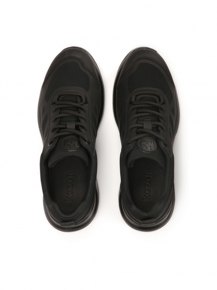 Czarne sneakersy męskie