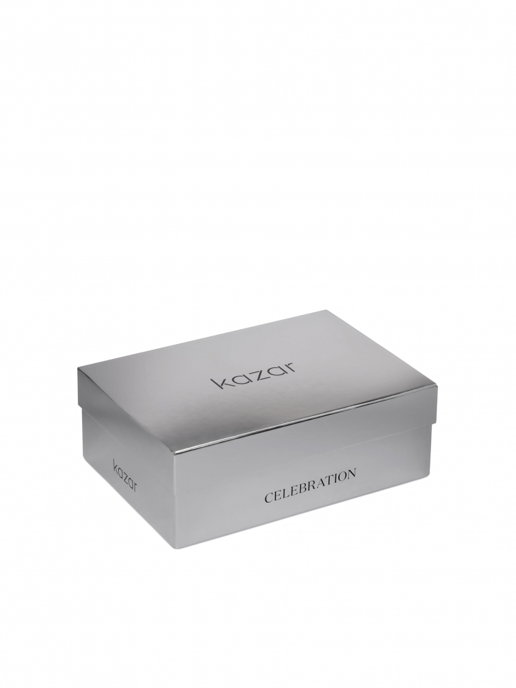 Klapki na obcasie zdobione różami 3D