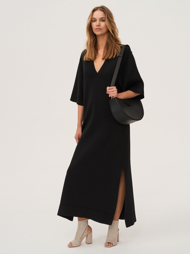 Beżowe botki peep toe damskie