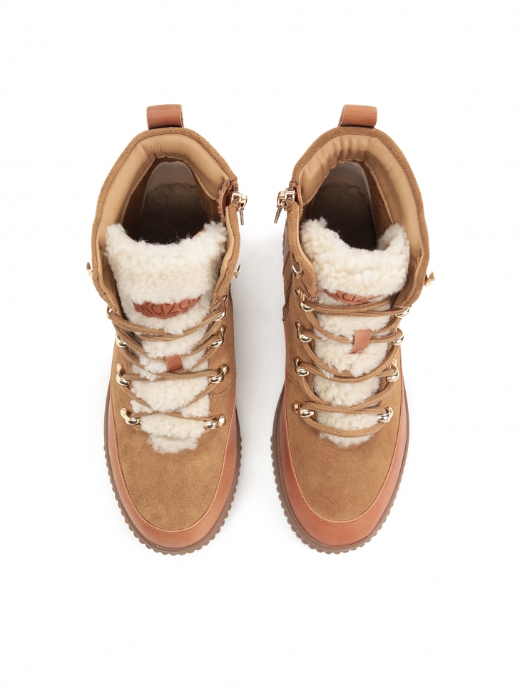 Rude trzewiki damskie