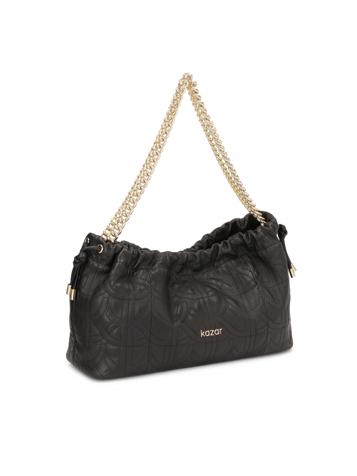 Torebka worek z łańcuchami na ramię