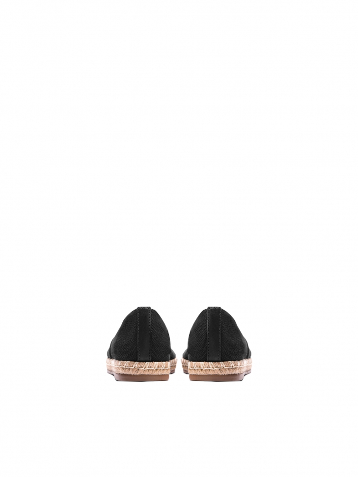 Czarne półbuty damskie