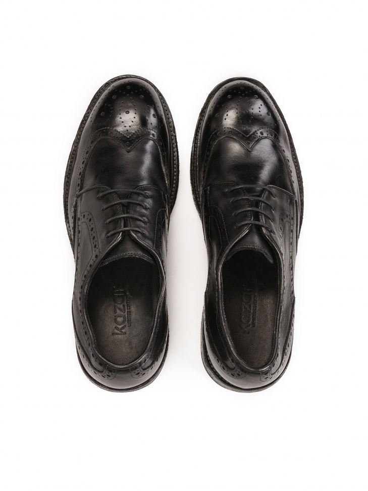 Czarne brogsy z Limitowanej Kolekcji