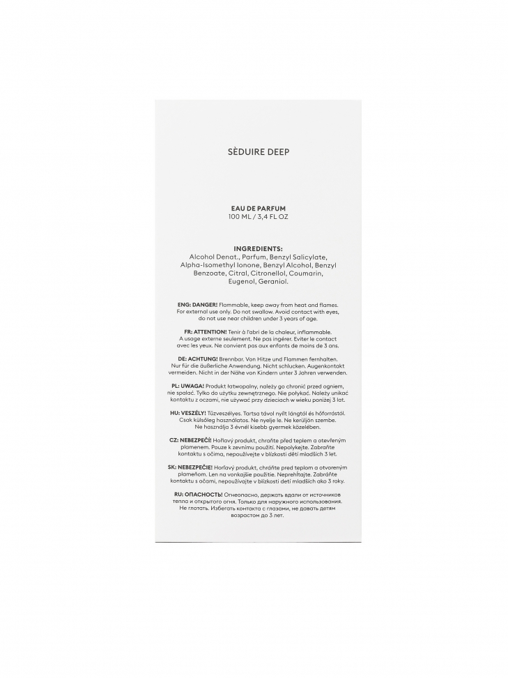 Woda perfumowana męska 100 ml