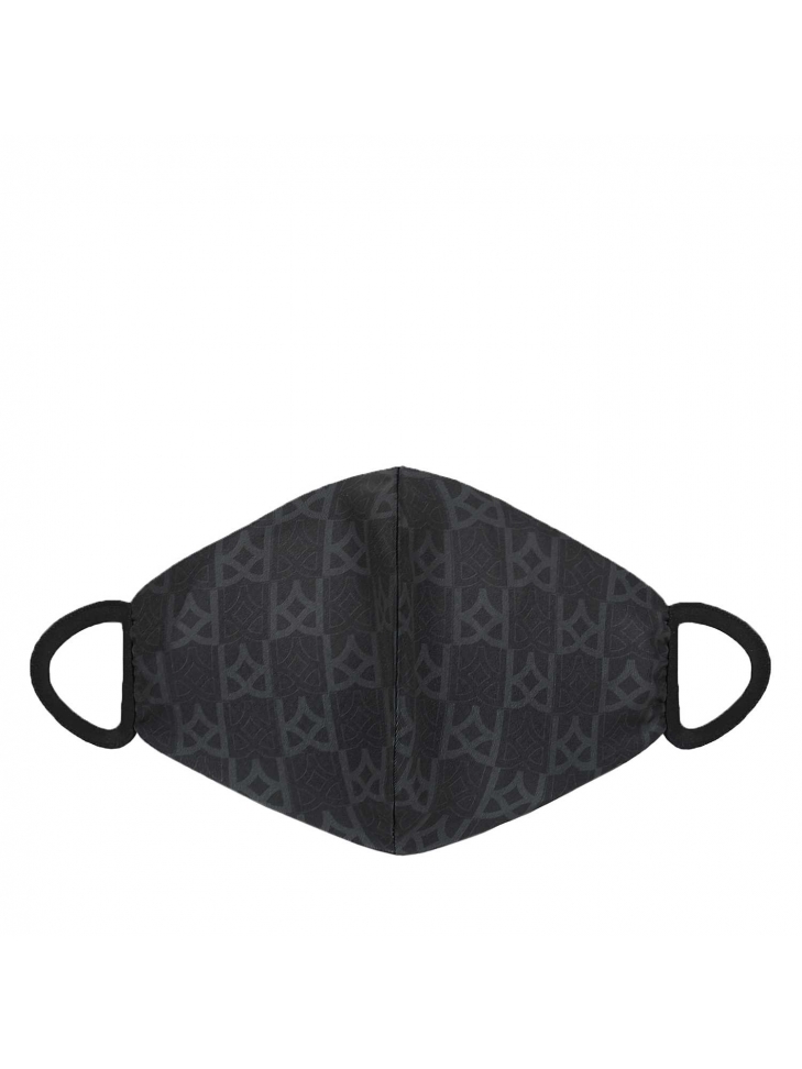 Czarno-szara maseczka