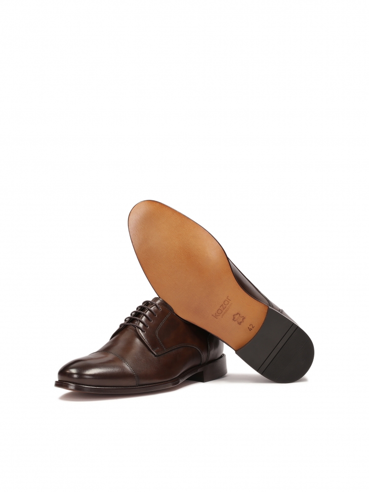 Wizytowe półbuty męskie z otwartą przyszwą z Limitowanej Kolekcji