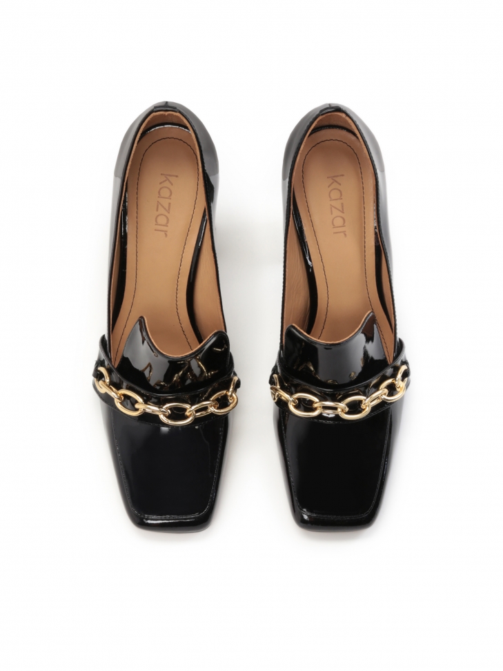 Czarne czółenka damskie