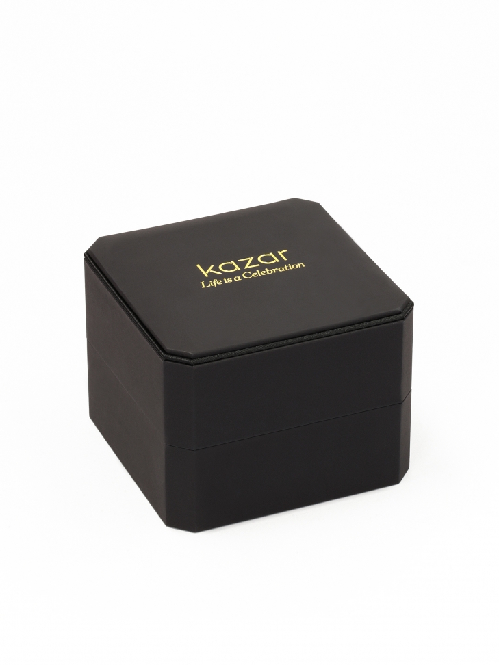 Srebrny zegarek z różową tarczą